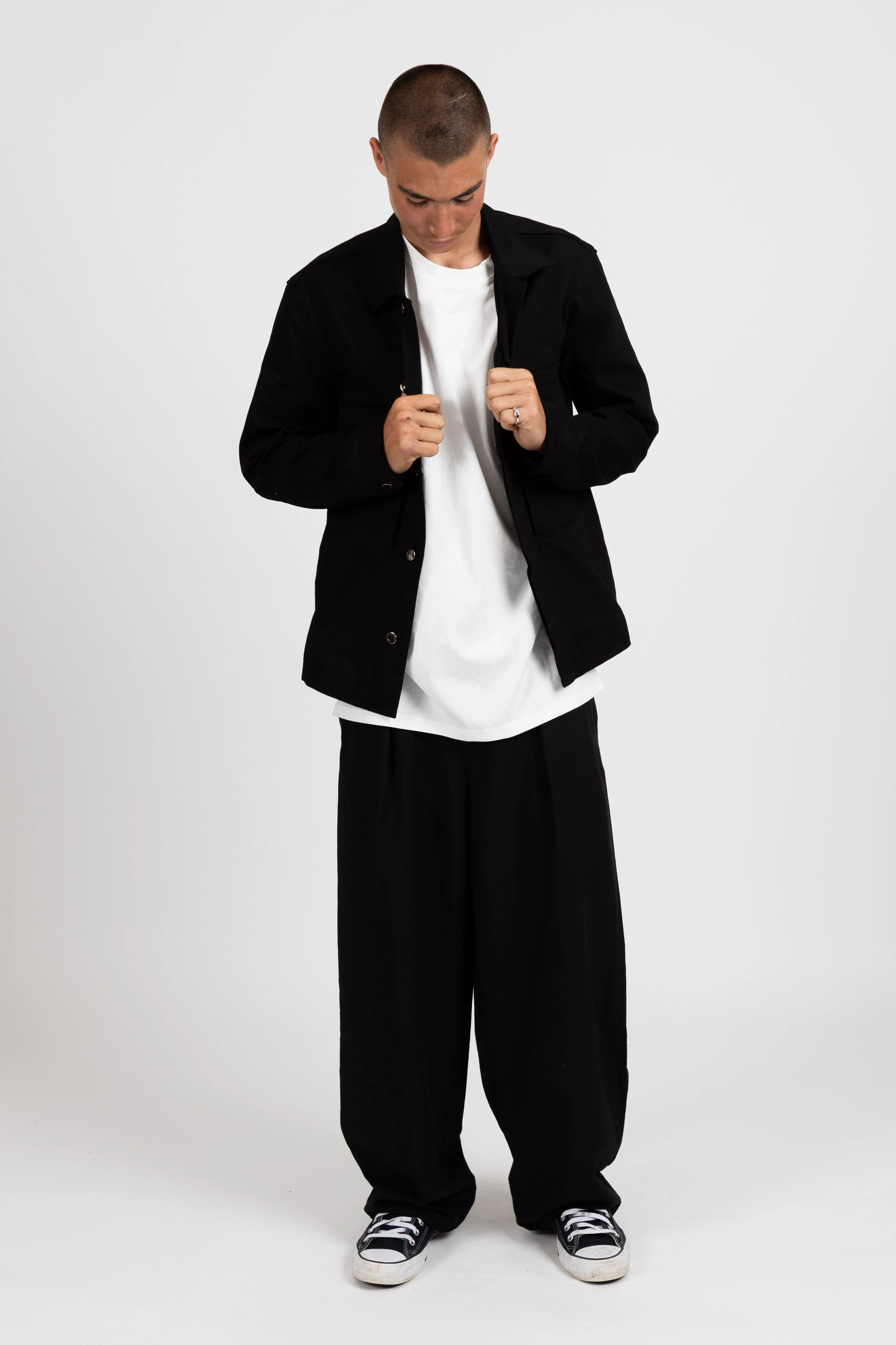 Notvoiceo Pouch Shacket - Notvoiceo