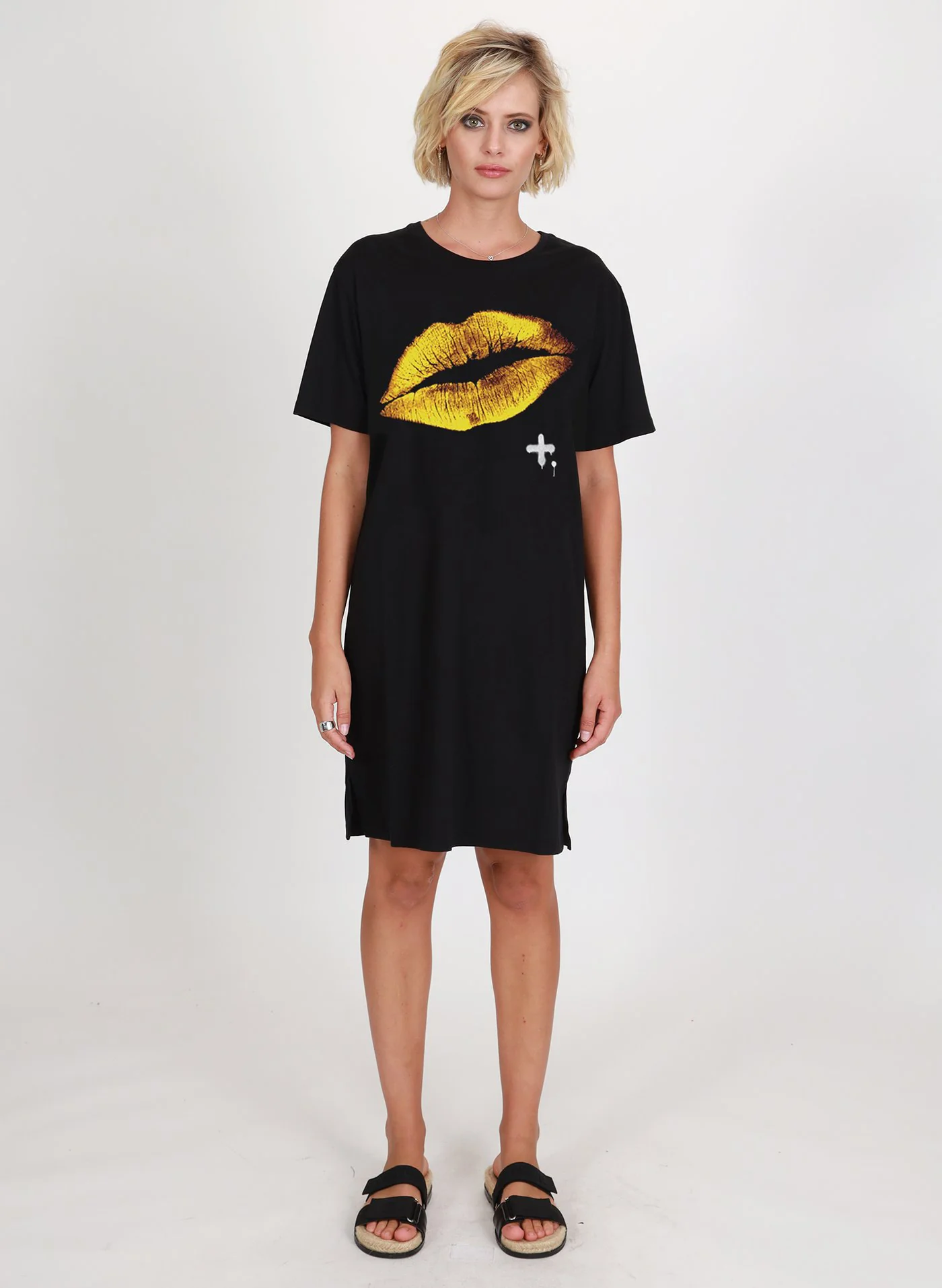 Notvoiceo Rush Dress - Lips - Notvoiceo