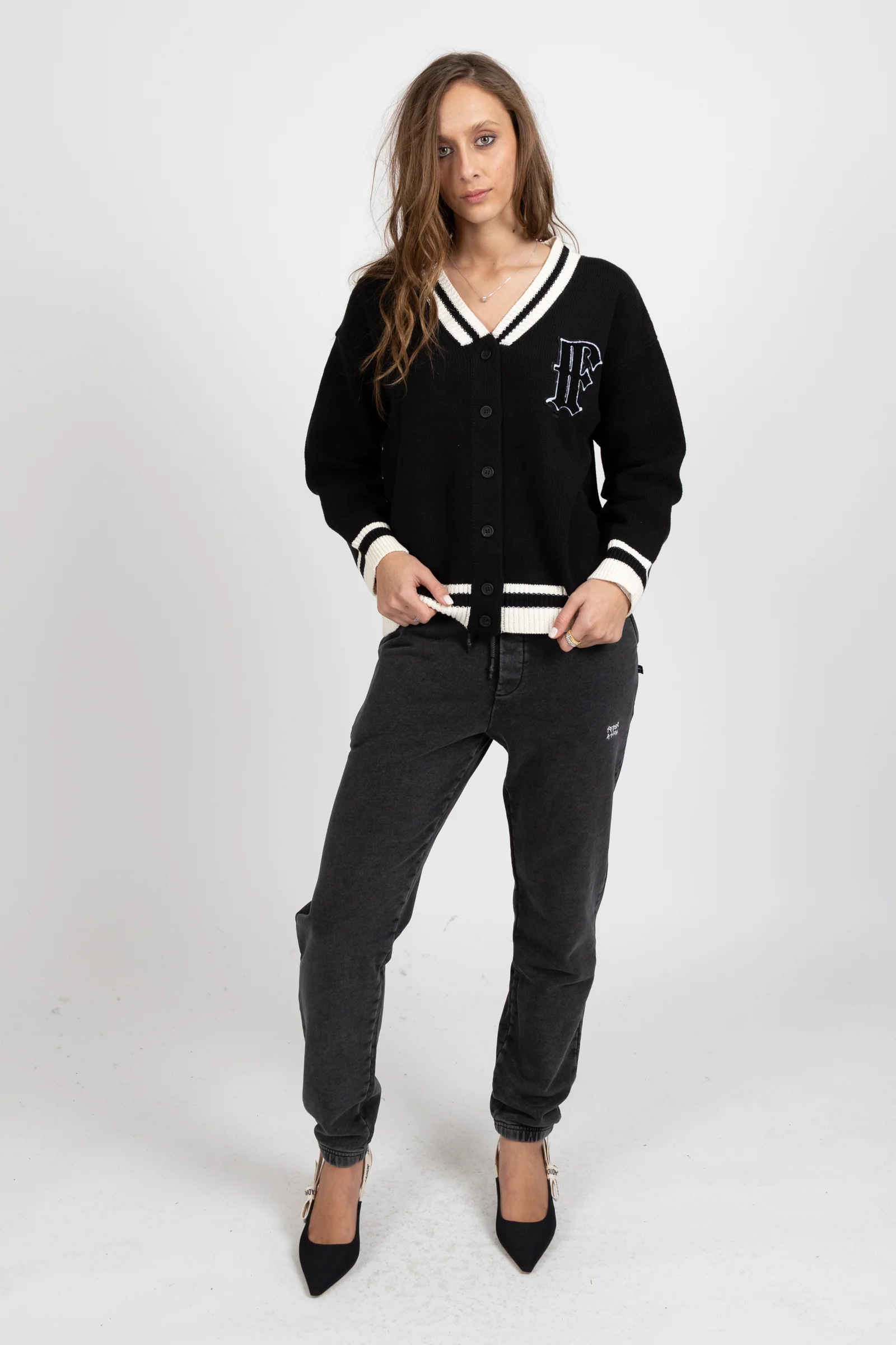 Notvoiceo College Cardi - Quad 2.0 - Notvoiceo