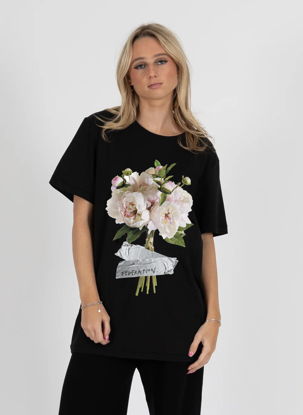 Notvoiceo Rush Tee - Peony's Ducted - Notvoiceo