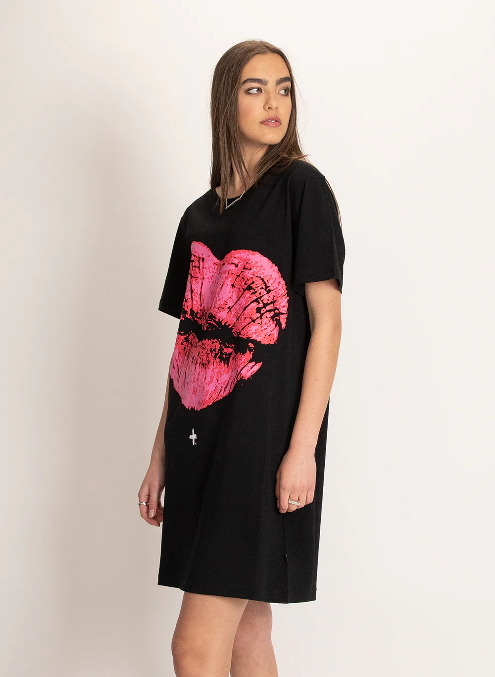 Notvoiceo Rush Dress - Love Lips - Notvoiceo