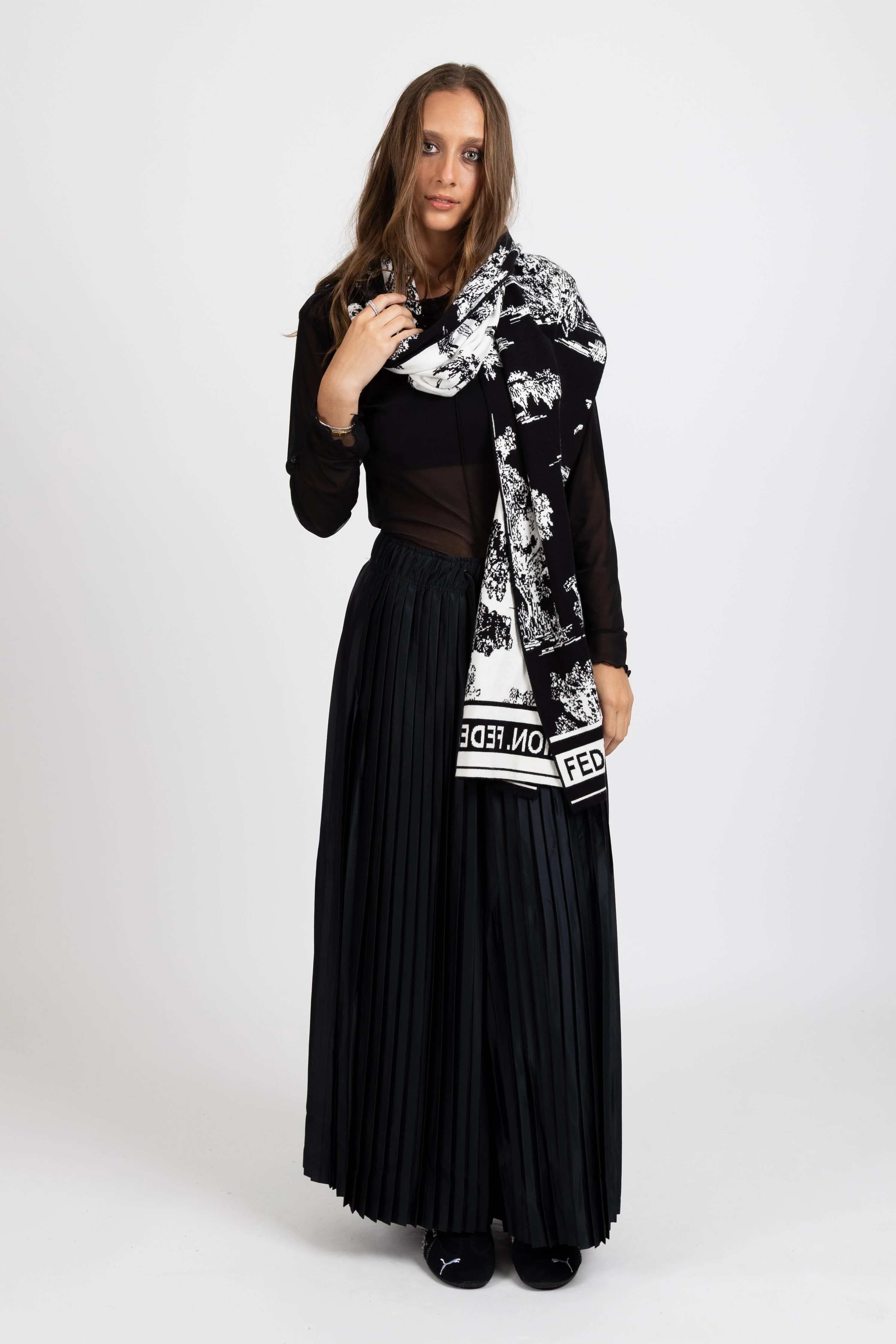 Notvoiceo River Scarf - Notvoiceo