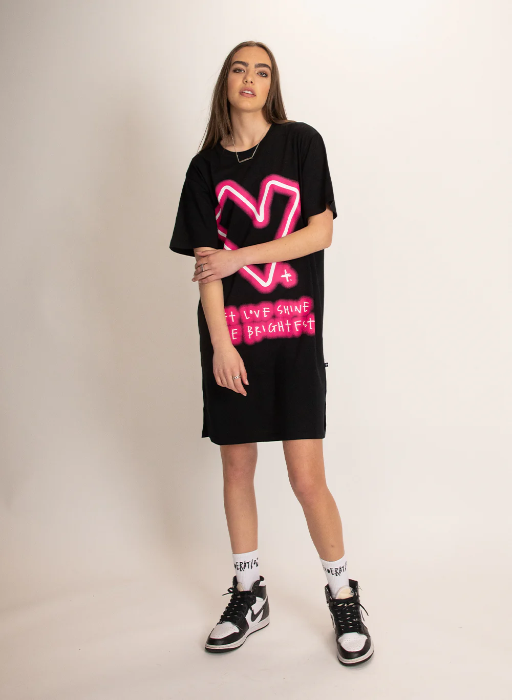 Notvoiceo Rush Dress - Shine - Notvoiceo