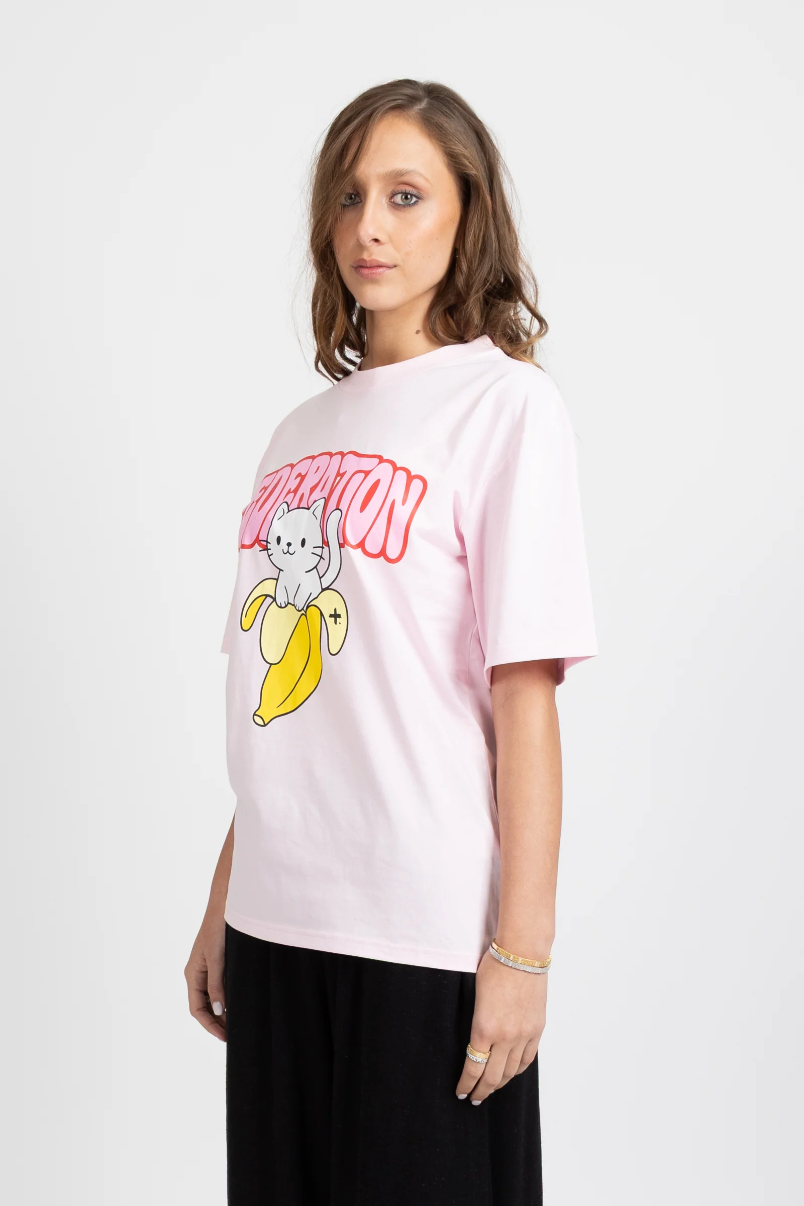 Notvoiceo Tour Tee - Banana Cat - Notvoiceo
