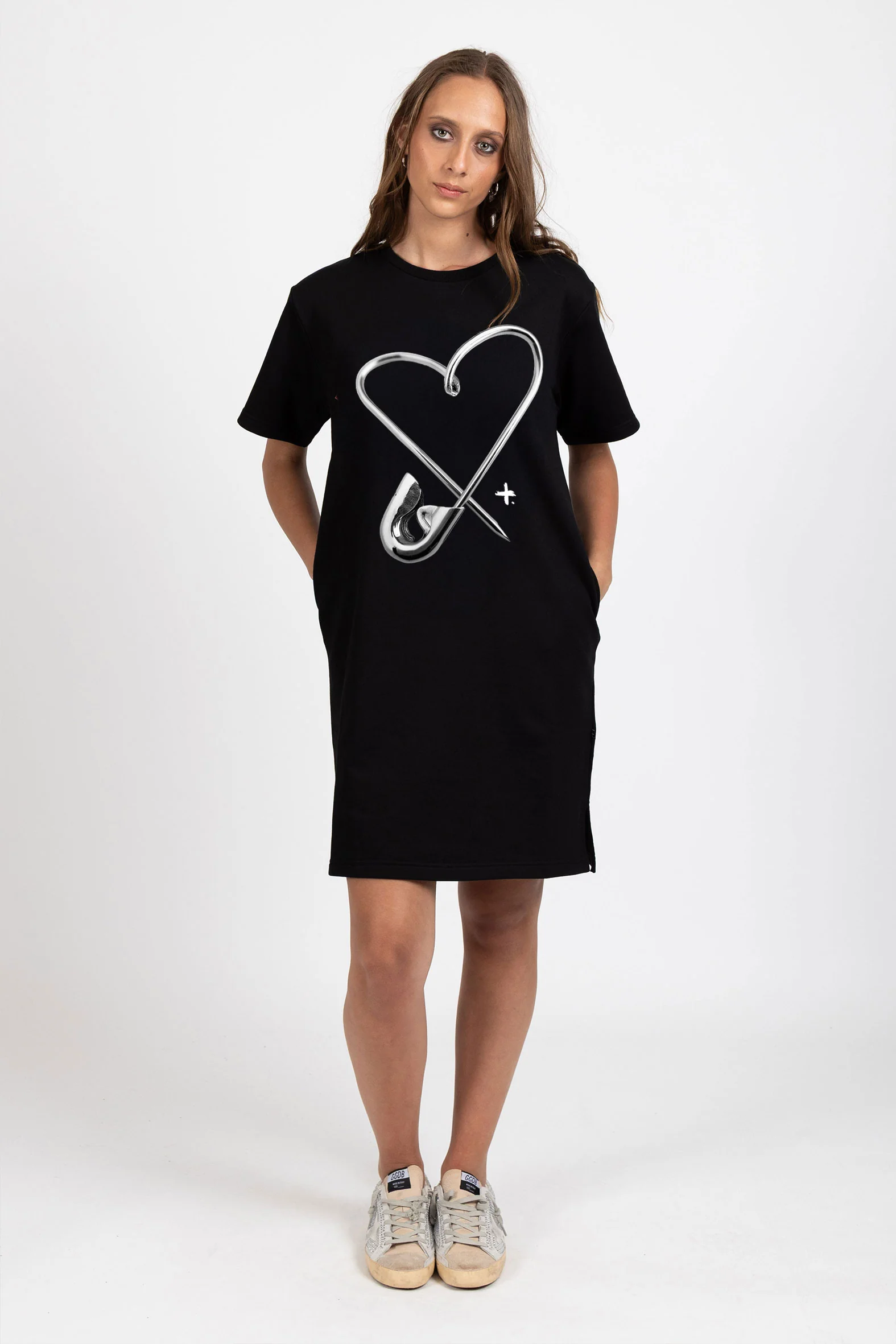 Notvoiceo Rush Dress - Pinned Heart - Notvoiceo